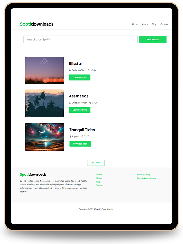 Features of Spoti Downloads