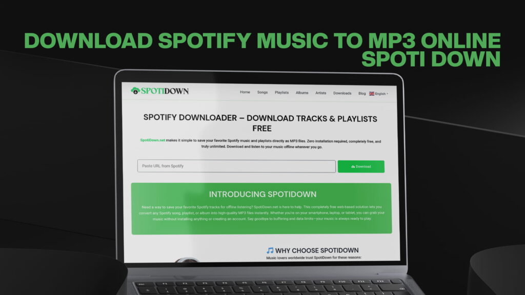 Download Spotify Music to MP3 Online - Spoti Down