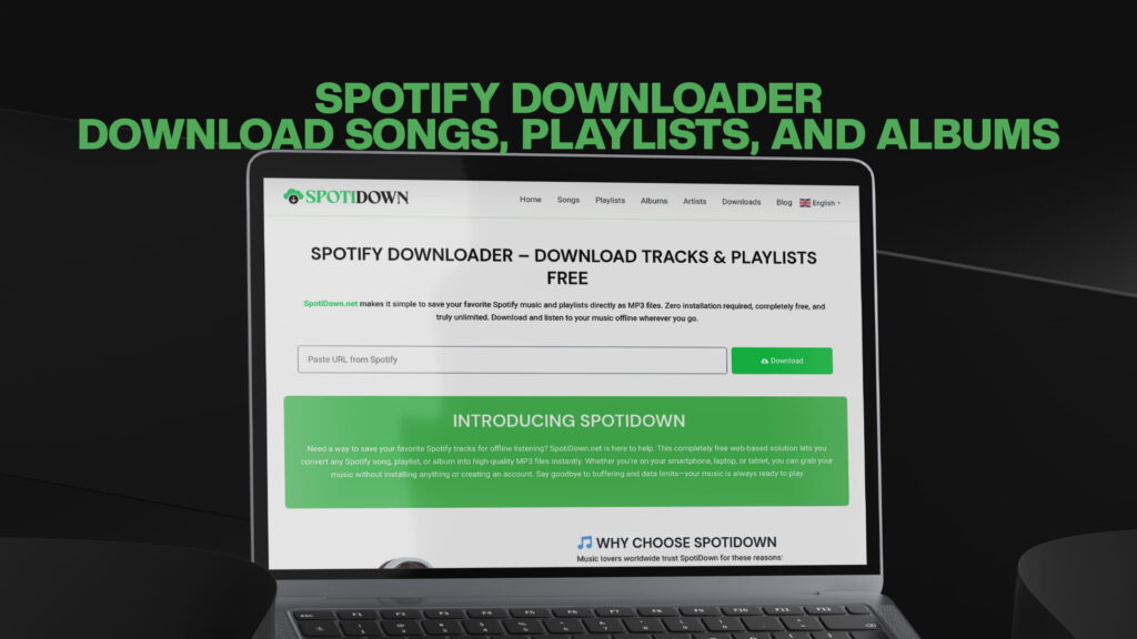 Spotify Downloader - Download Songs, Playlists, and Albums