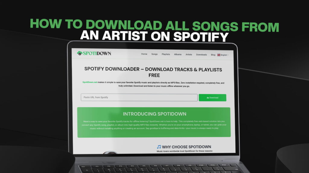How to Download All Songs From an Artist on Spotify