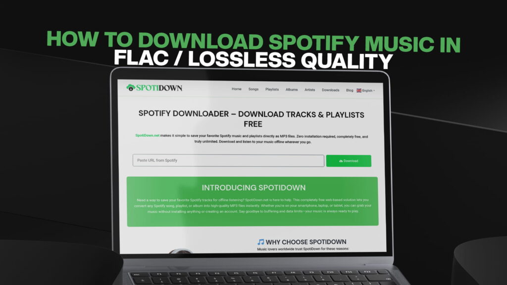 How to Download Spotify Music in FLAC Lossless Quality