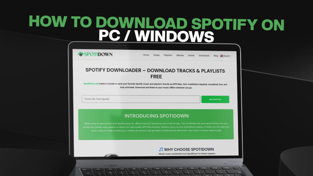How to Download Spotify on PC Windows