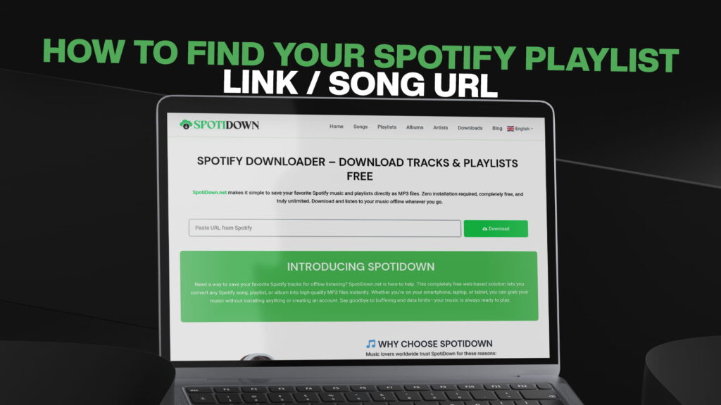 How to Find Your Spotify Playlist Link Song URL